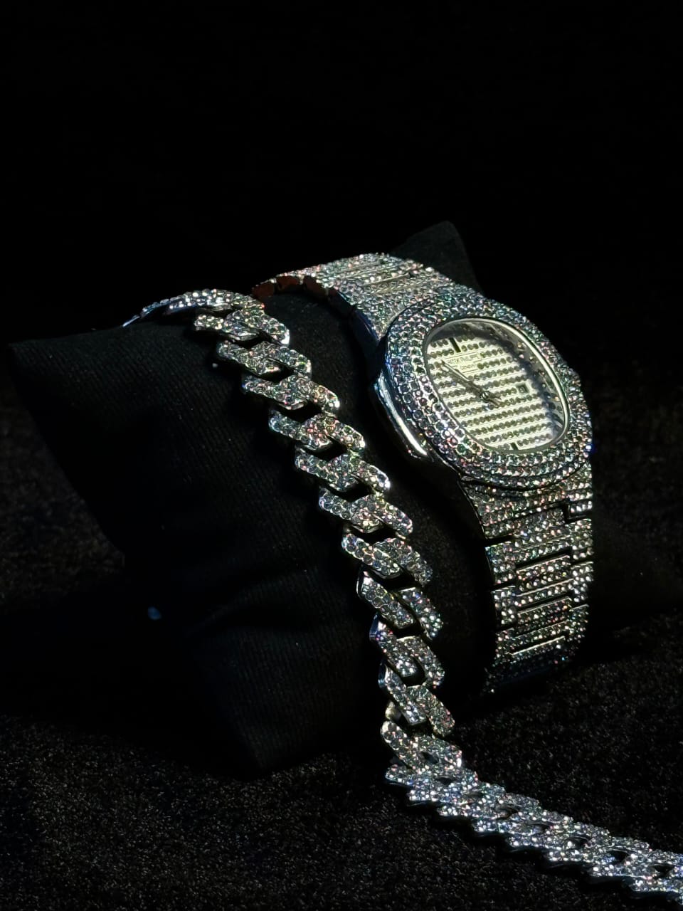 CUBAN ICED OUT WATCH