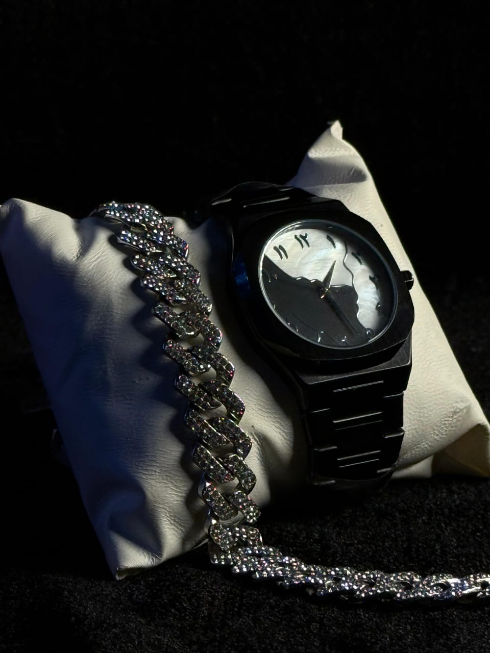 Two-Tone Dial Aura Watch